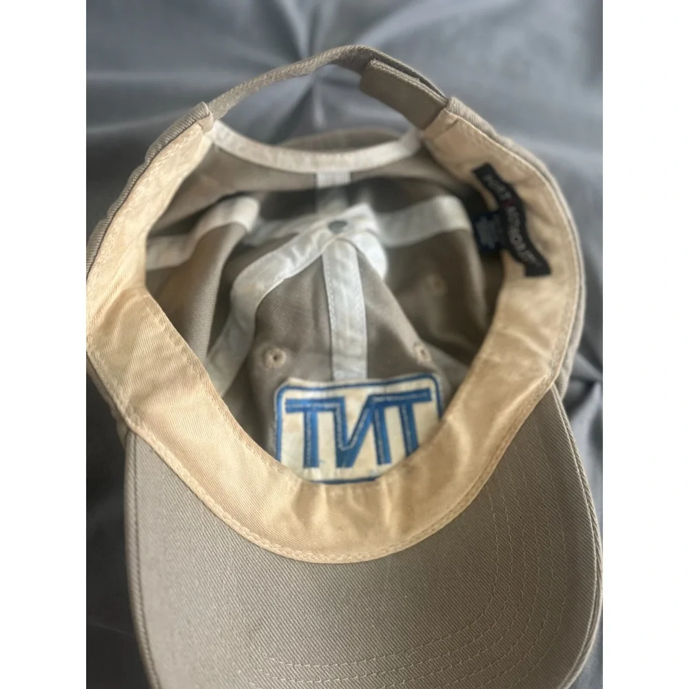 TNT‎ Equipment Co Hat Men Baseball Cap OS Strap Construction Khaki Adjustable OS